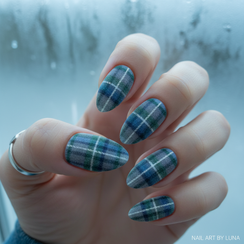 12. Chic Matte Finish Plaid
