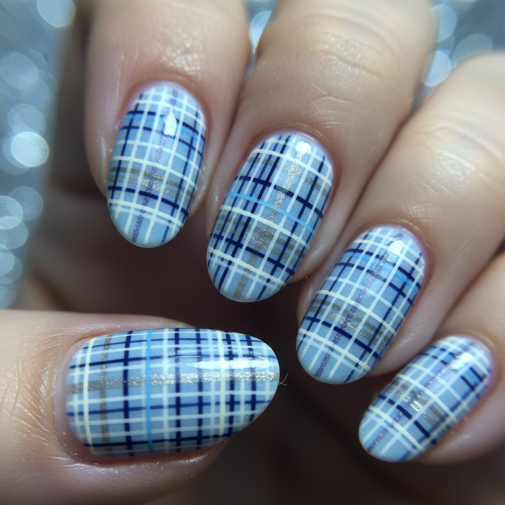 24. Miniature Plaid Pattern