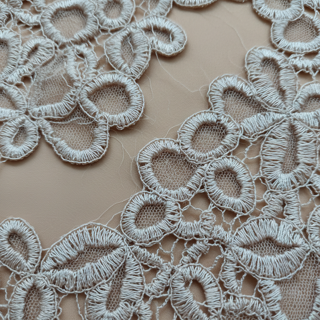 Bold Guipure Appliqués