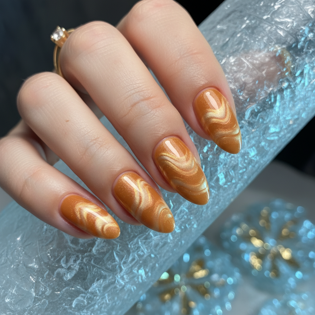 Caramel Swirl Cat-Eye