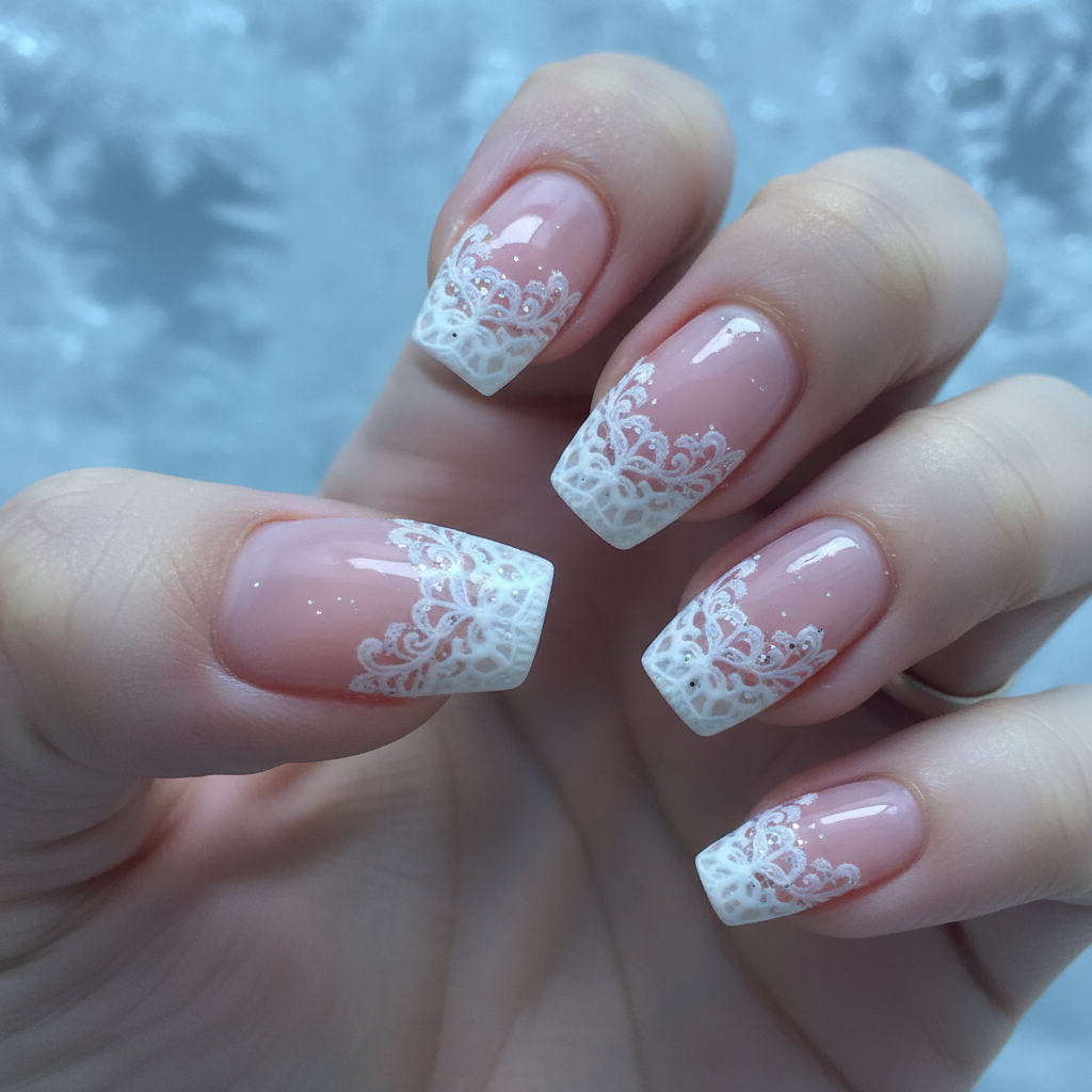 French Tip Lace
