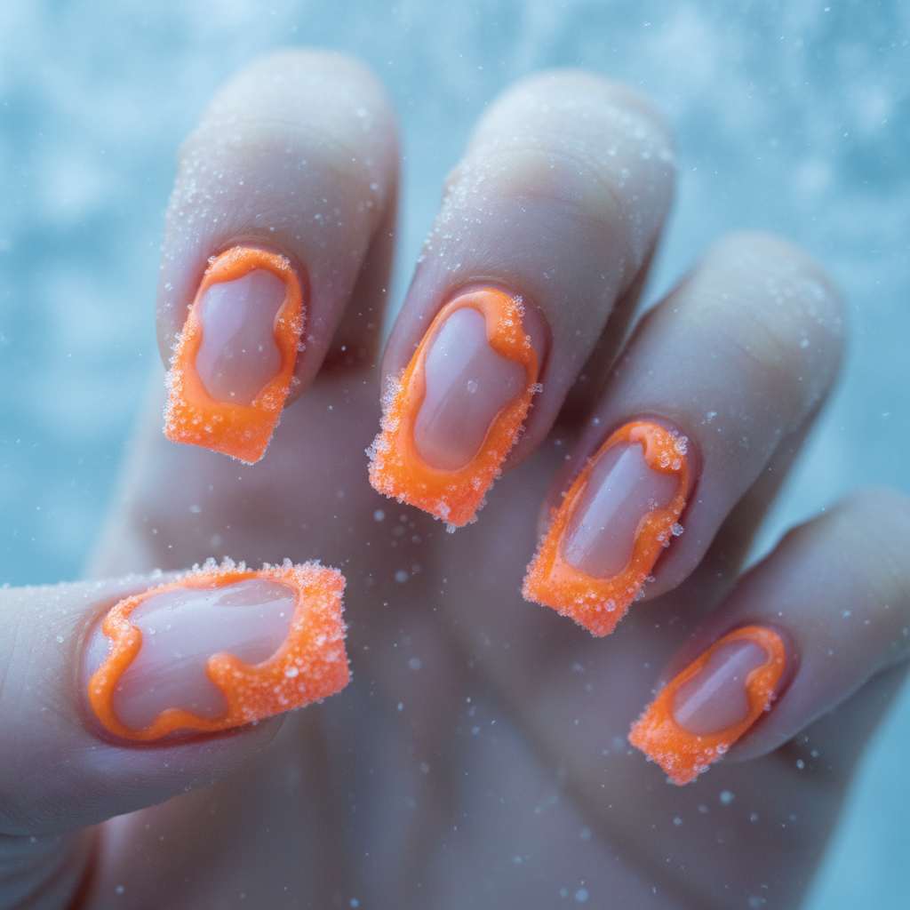 Gummy Orange Negative Space