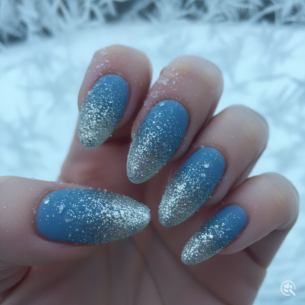 Icy Glitter Ombré