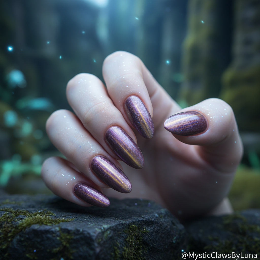 Mystical Mauve Cat-Eye