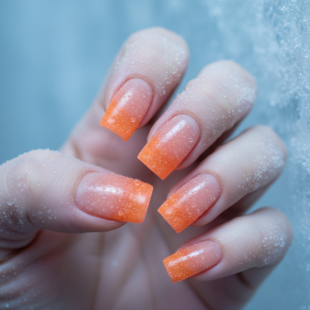 Neon Orange Zest Gummy Tips