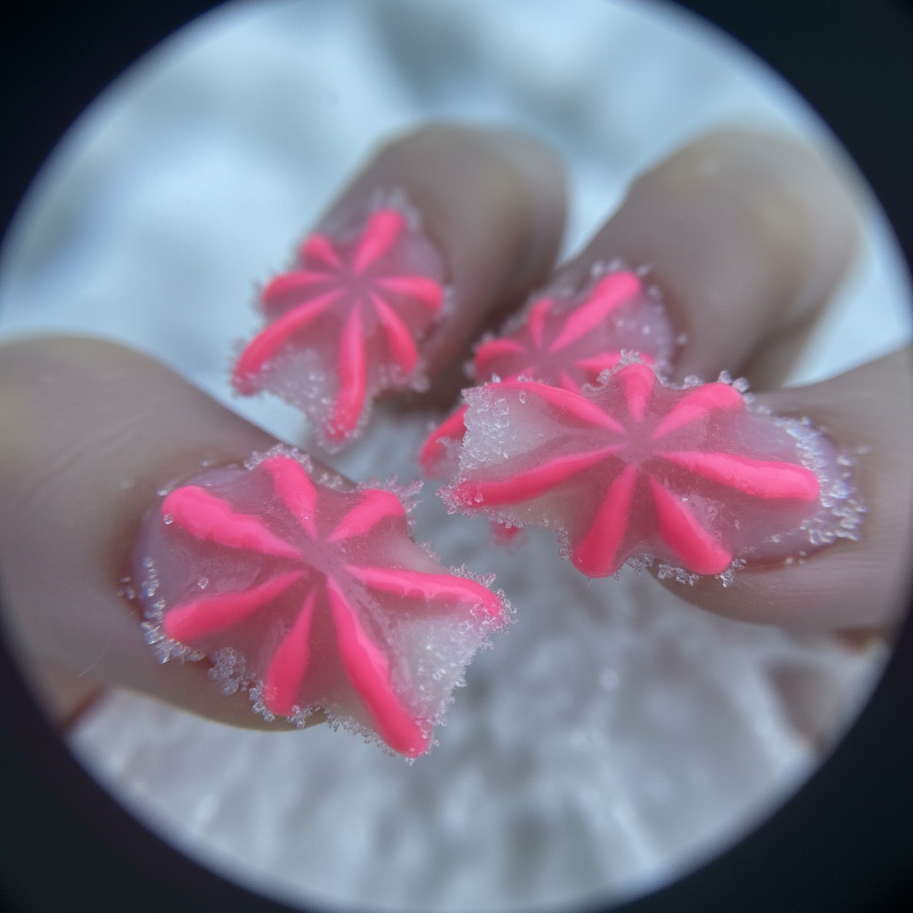 Neon Pink Gummy Starburst