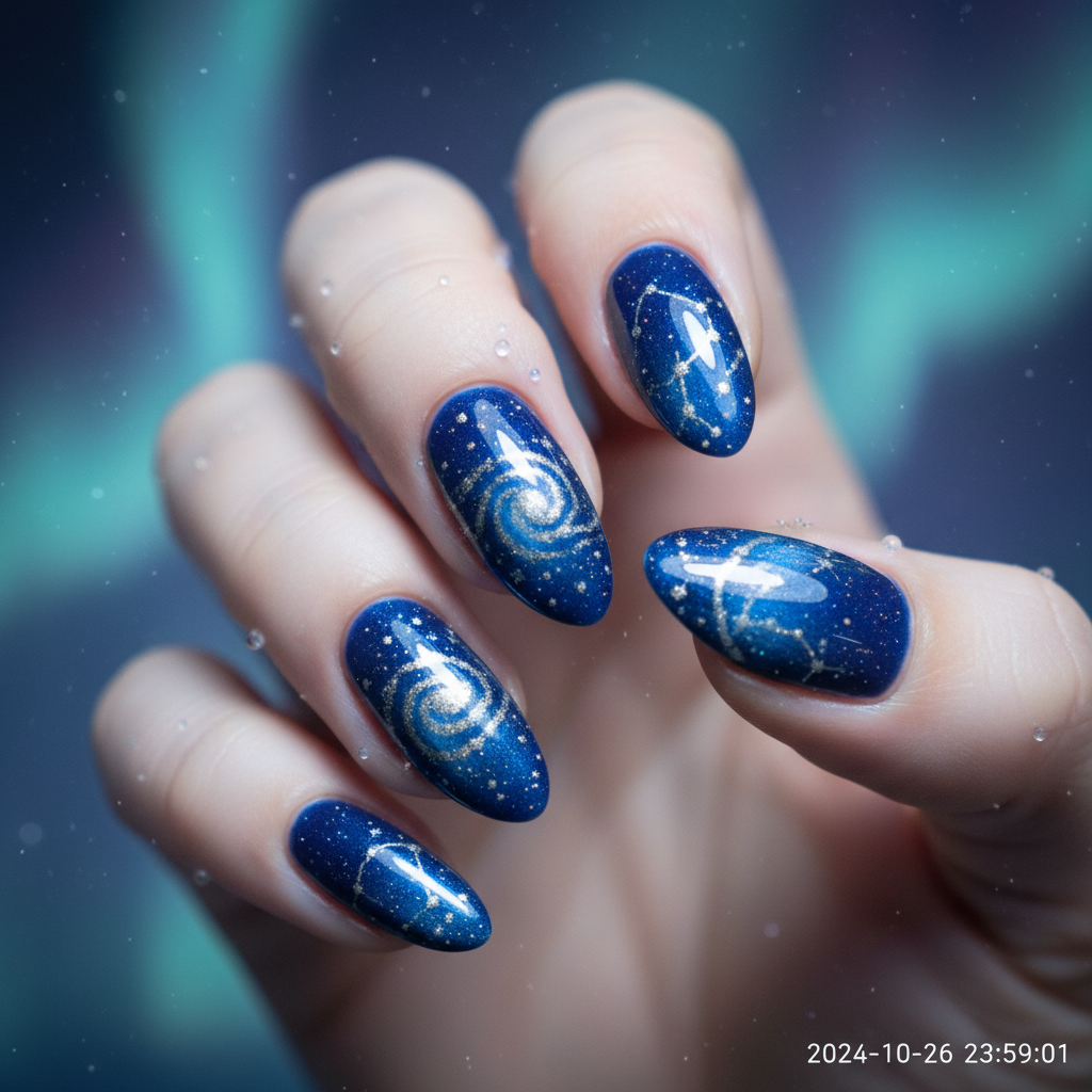 Sapphire Galaxy Cat-Eye