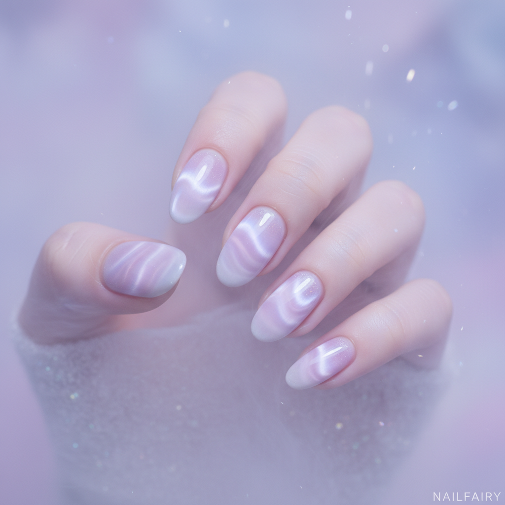 Soft Lavender Haze Cat-Eye
